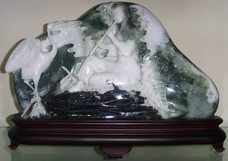 jade sculpture carving