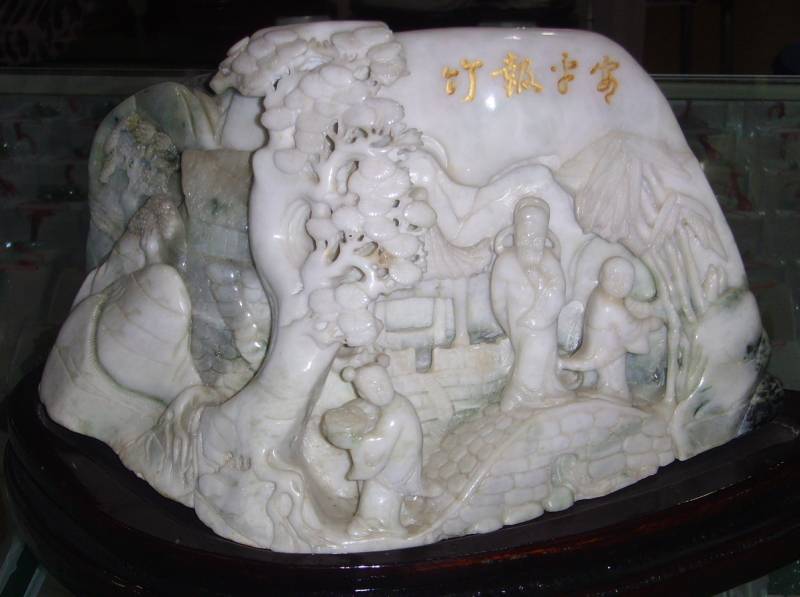 jade sculpture carving